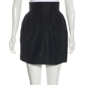 Chanel Vintage Silk Skirt